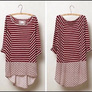 Anthropologie Postmark Fairly Tunic Small